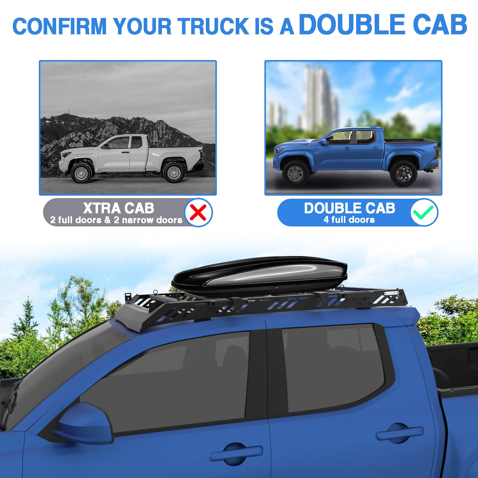 Amazon.com: Heavy Duty Roof Rack Compatible with 2024 Toyota